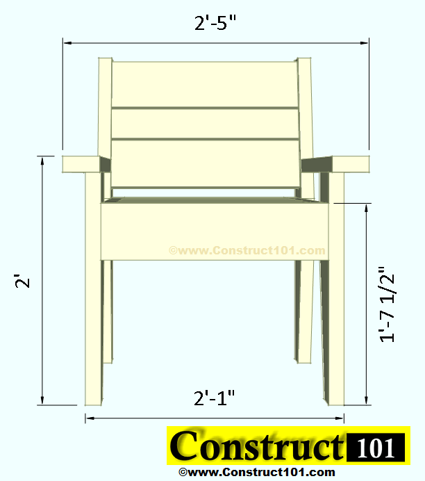 2x4 chair plans pdf