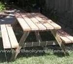 Free Picnic Table Plans - Construct101