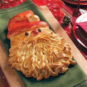 santa bread - Christmas project
